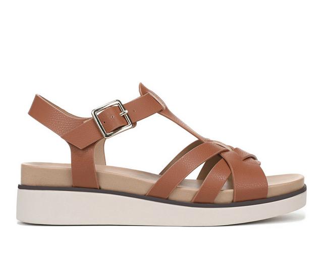 Women's LifeStride Grandiose Wedge Sandals in Tan color