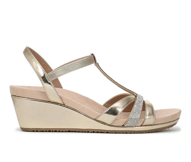 Women's LifeStride Mimosa Wedges in Gold color