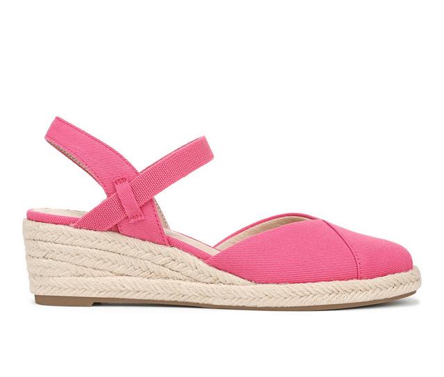 Women's LifeStride Pilar Wedges in French Pink color