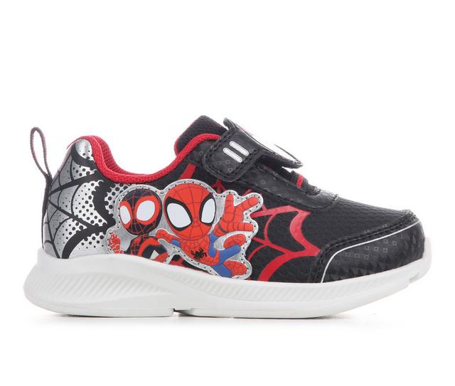 Kids' MARVEL Toddler & Little Kid Spidey Shoes in Black/Red color