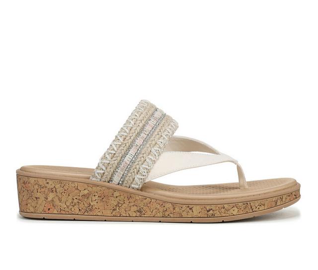 Women's LifeStride Birdie Flip-Flops in Natural Tan color