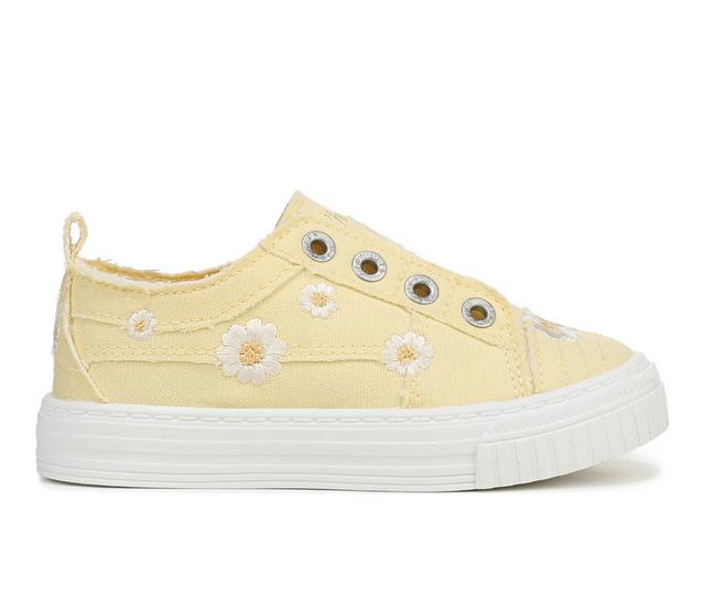 Girls' Blowfish Malibu Toddler & Little Kid All Sadie-T Sneakers in Buttery Yellow color