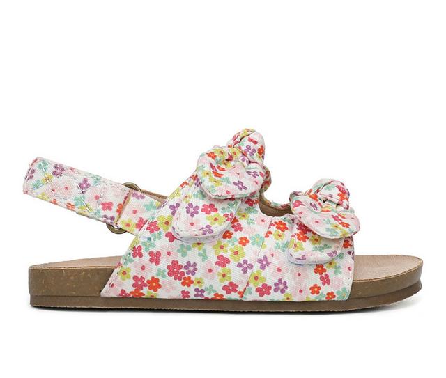 Girls' Blowfish Malibu Toddler & Little Kid Gal Pal 2 Sandals in Bright Floral color
