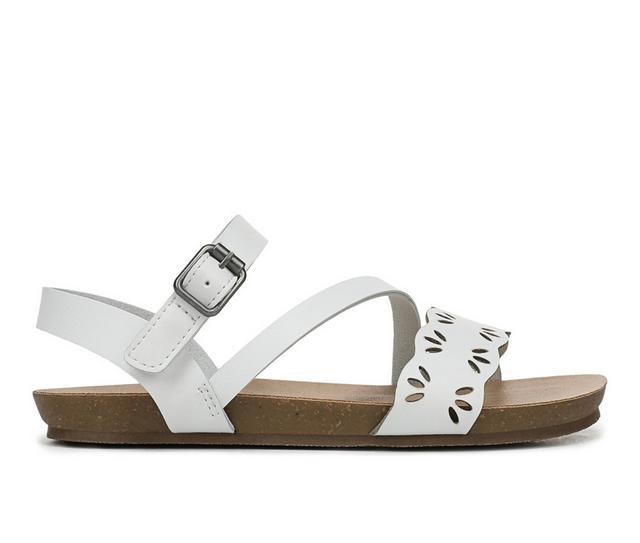 Girls' Blowfish Malibu Little Kid & Big Kid Giddy Up Sandals in White color