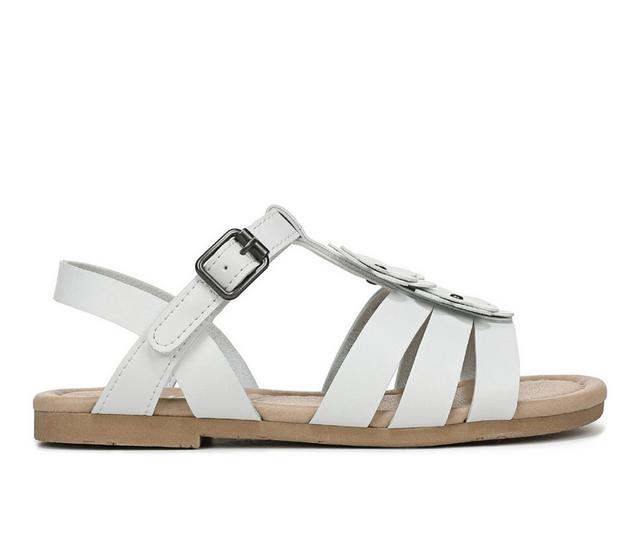 Girls' Blowfish Malibu Little Kid & Big Kid Sandrine Sandals in White color