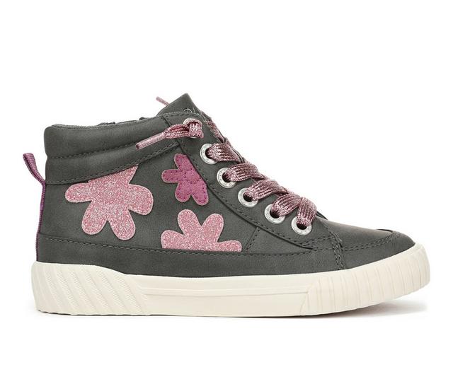 Girls' Blowfish Malibu Little Kid & Big Kid Wander Up 2 High-top Sneakers in Charcl color