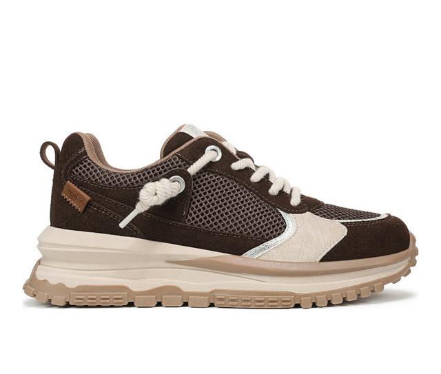 Women's Blowfish Malibu Leotina Sneakers in Esprsso Brown color