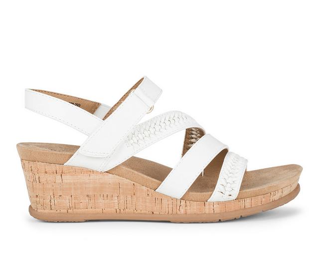 Women's Baretraps Facie Wedges in White color