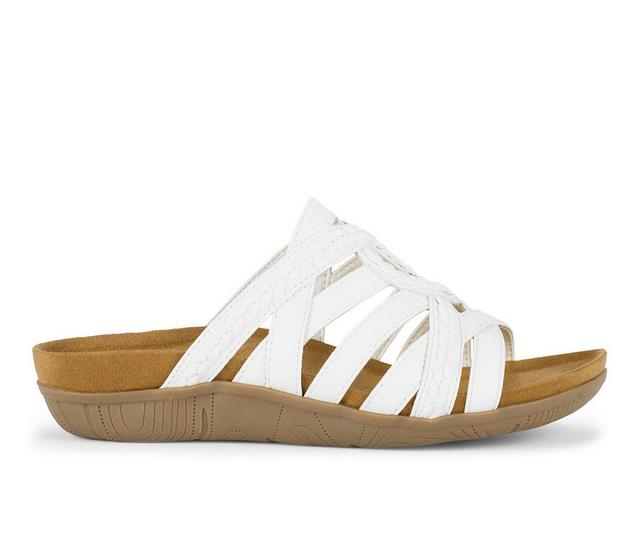 Women's Baretraps Joneva Slides in White color