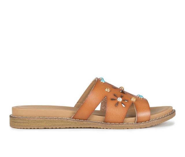 Women's Baretraps Nadina Sandals in Dark Caramel color