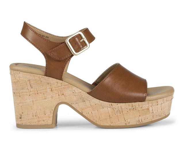 Women's Baretraps Tamie Wedges in Brown color