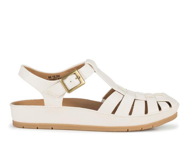 Women's Baretraps Welsy Sandals in Cream color