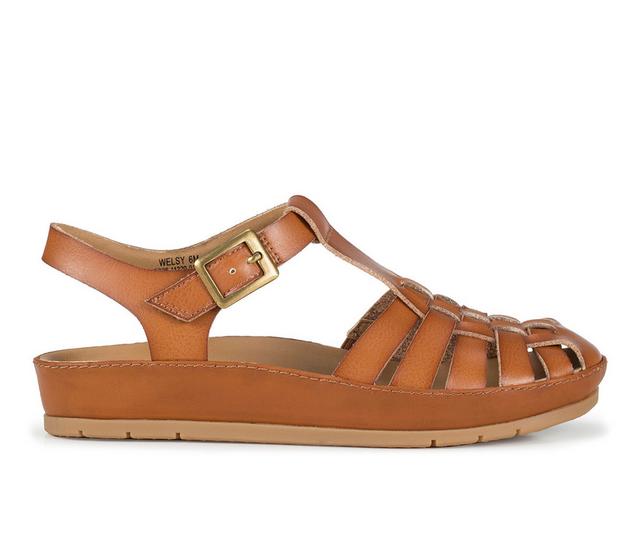 Women's Baretraps Welsy Sandals in Dark Caramel color