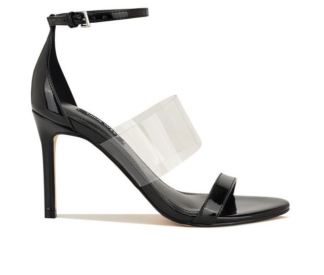 Women's Nine West Vallie Dress Sandals in Black color
