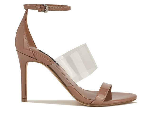 Women's Nine West Vallie Dress Sandals in Medium Natural color