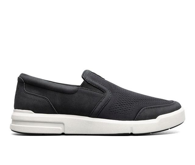 Men's Nunn Bush Kore City Rally Mesh Moc Toe Slip-On Shoes in Black Multi color