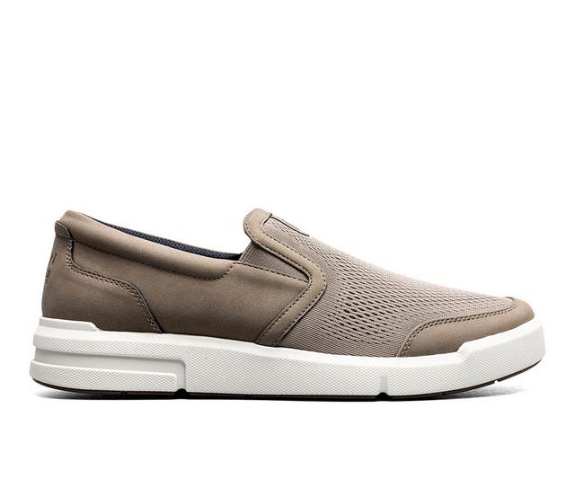 Men's Nunn Bush Kore City Rally Mesh Moc Toe Slip-On Shoes in Cargo color