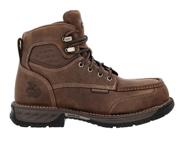 Men's Georgia Boot Georgia Athens 360 GB00737 Work Boots in Brown color