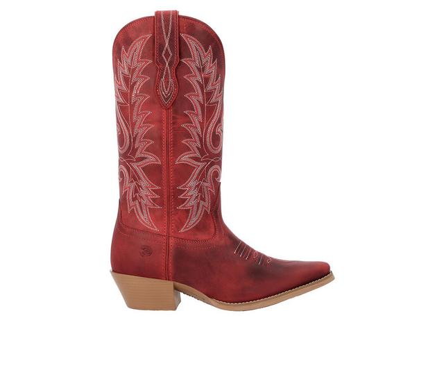 Women's Durango Shyloh Western Boot Work Boots in Red color