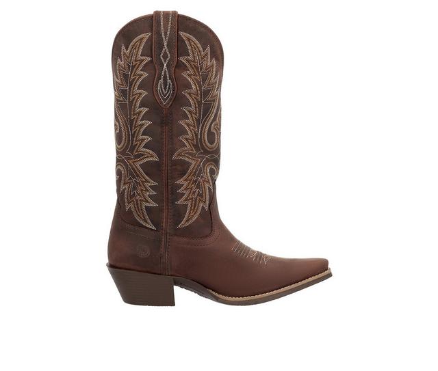 Women's Durango Shyloh Western Boot Work Boots in Brown color