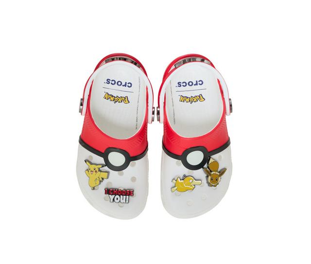 Kids' Crocs Toddler Pokémon Poké Ball Clogs in Multi color