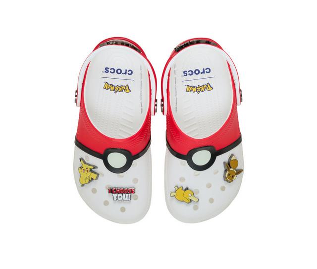 Kids' Crocs Little Kid & Big Kid Pokémon Poké Ball Clogs in Multi color