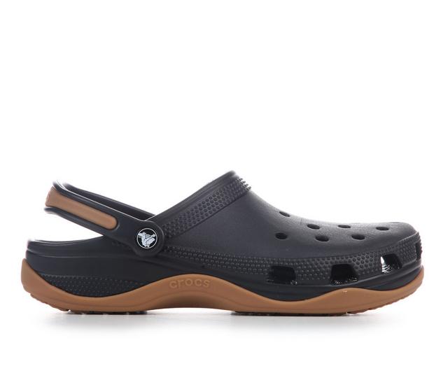 Men's Crocs Classic Evo Clog in Black/Gum color