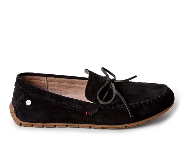 Men's Minnetonka Men's Loafer Moc Loafers in Black color