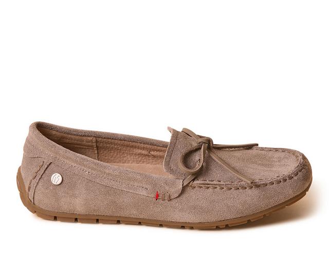 Women's Minnetonka Women's Loafer Moc Loafers in Grey color