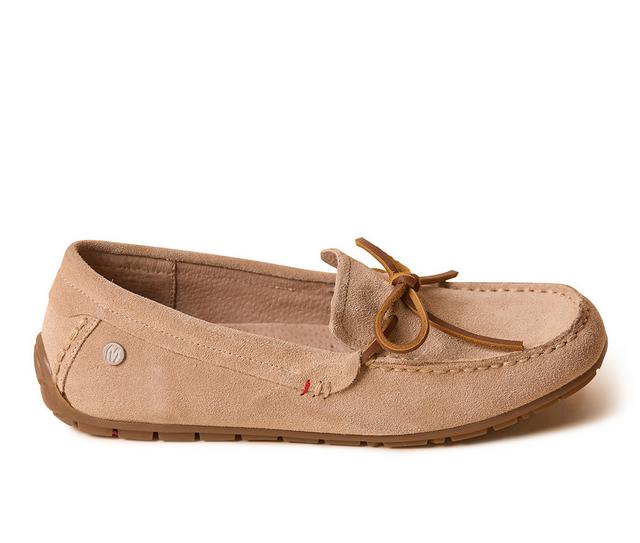 Women's Minnetonka Women's Loafer Moc Loafers in Sand color