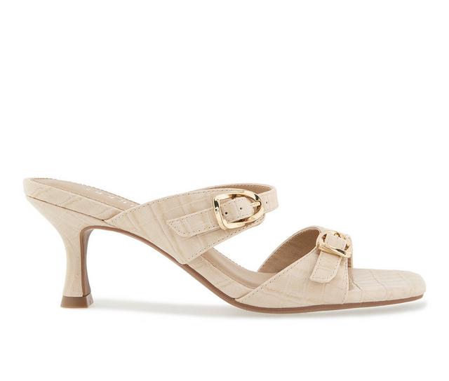 Women's Esprit Cloud Dress Sandals in Natural Croc color