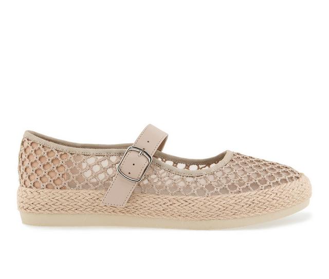 Women's Esprit Naya Flats in Taupe color