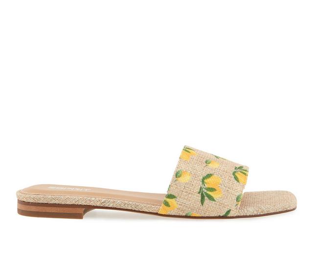 Women's Esprit Rylee Sandals in Lemon Linen color