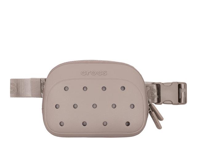 Crocs Classic Belt Bag Beltbag in Taupe color