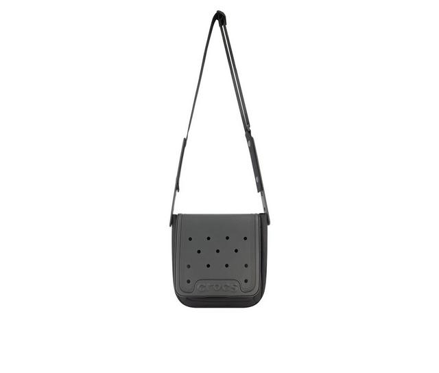 Crocs Classic Front Flap Crossbody Bag Crossbody Bag in Black color