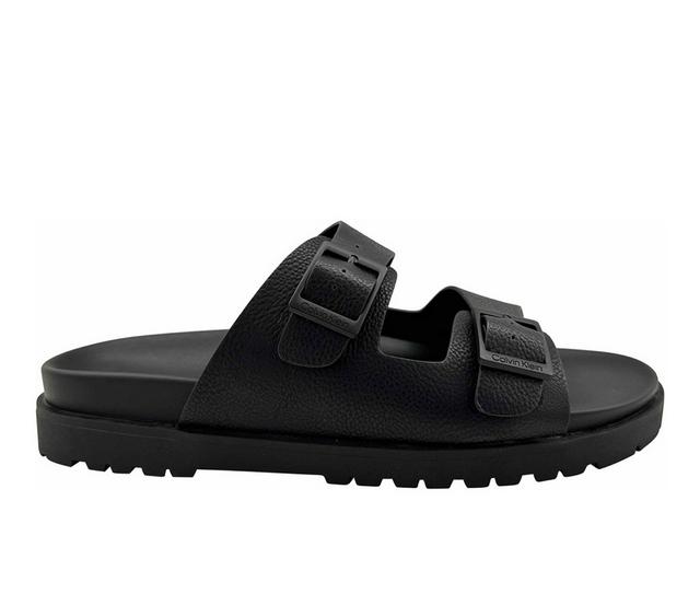 Men's Calvin Klein Roose Sandals in Black color