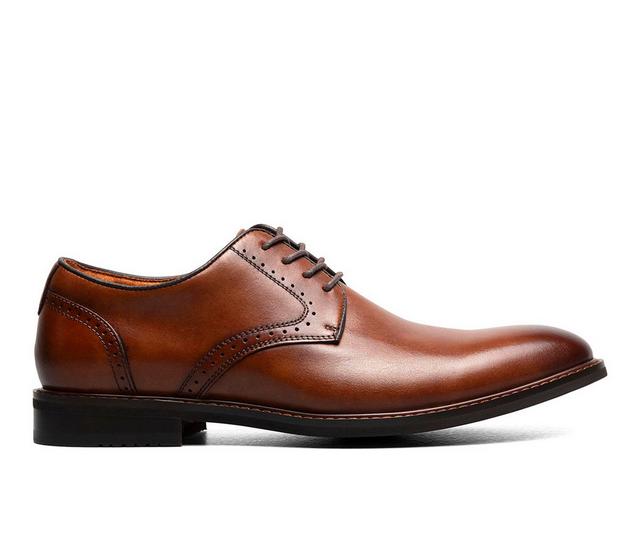 Men's Stacy Adams Benson Oxfords in Brandy color