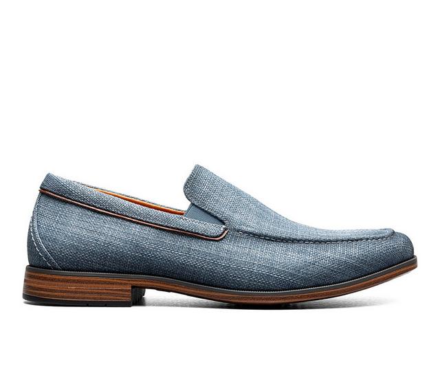 Men's Stacy Adams Ridgely Loafers in Navy color