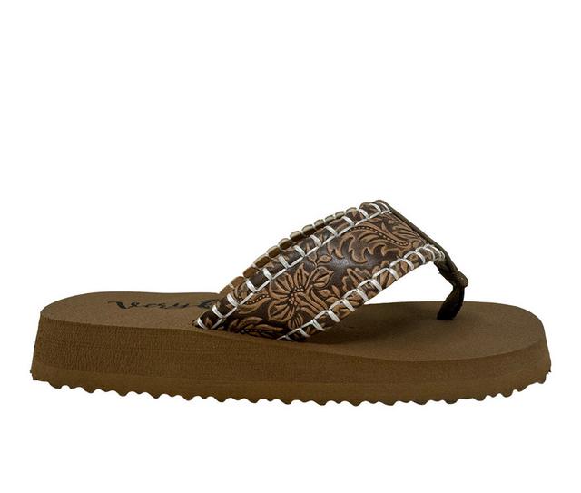 Women's Very G Pamela Flip-Flops in Tan color