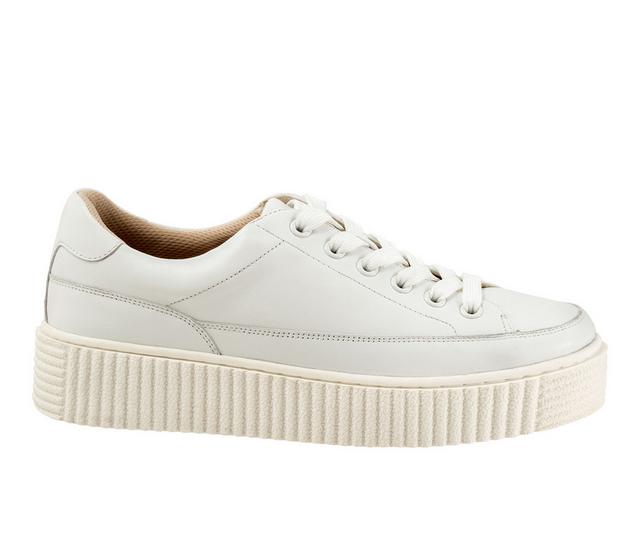 Women's Trotters Baylor Sneakers in White color