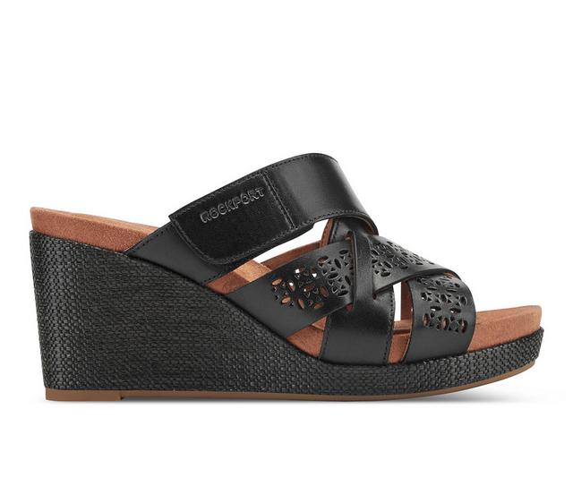 Women's Rockport Britta Wedges in Black color
