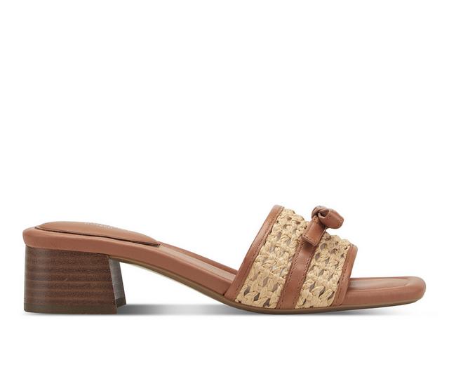 Women's Rockport Clarice Dress Sandals in Natural/Brown color