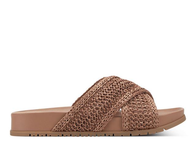 Women's Rockport Leia Sandals in Oak Woven color