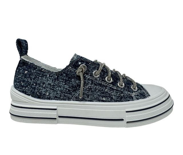 Women's Very G Aman Denim Sneakers in Dark Blue color
