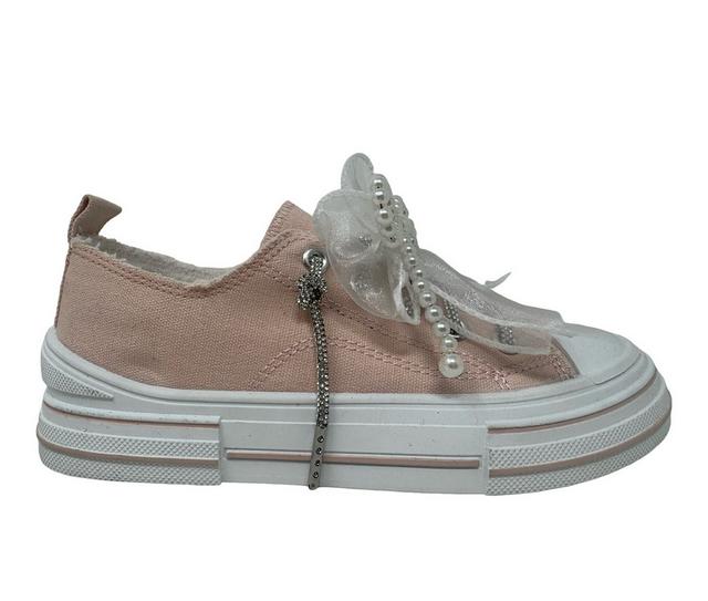 Women's Very G Aman Pearls Sneakers in Light Pink color