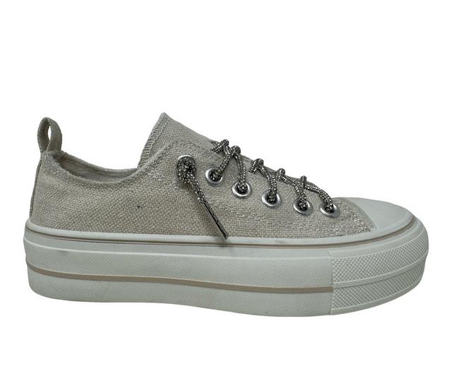 Women's Very G Harmon Sparkle Sneakers in Natural color