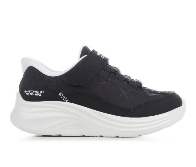 Boys' Skechers Toddler Cozy Fit Sneakers in Black/White color