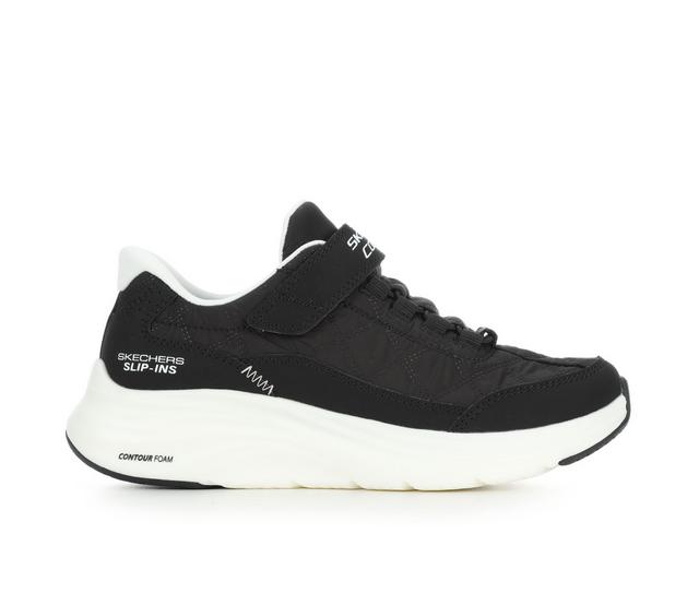 Kids' Skechers Little Kid & Big Kid CozyFit Slip-ins in Black/White color
