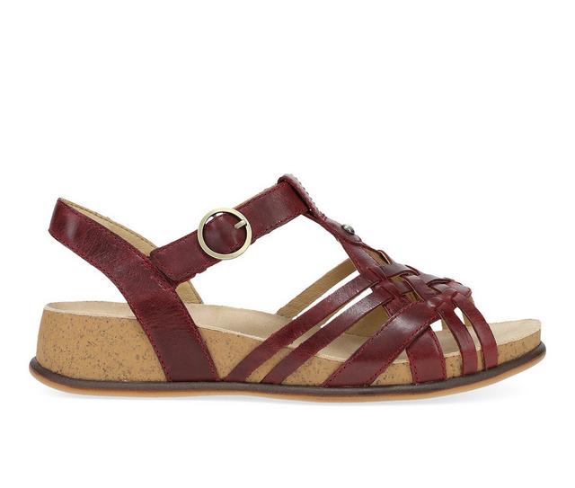 Dansko Christa Wedges in Plum color