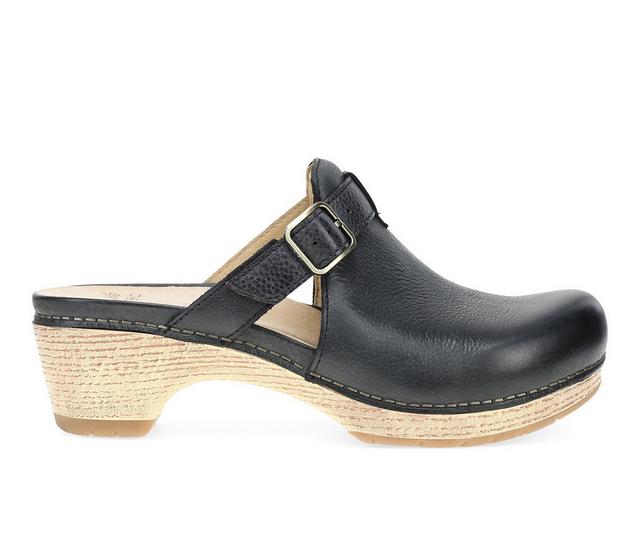 Women's Dansko Leandra Clogs in Black color
